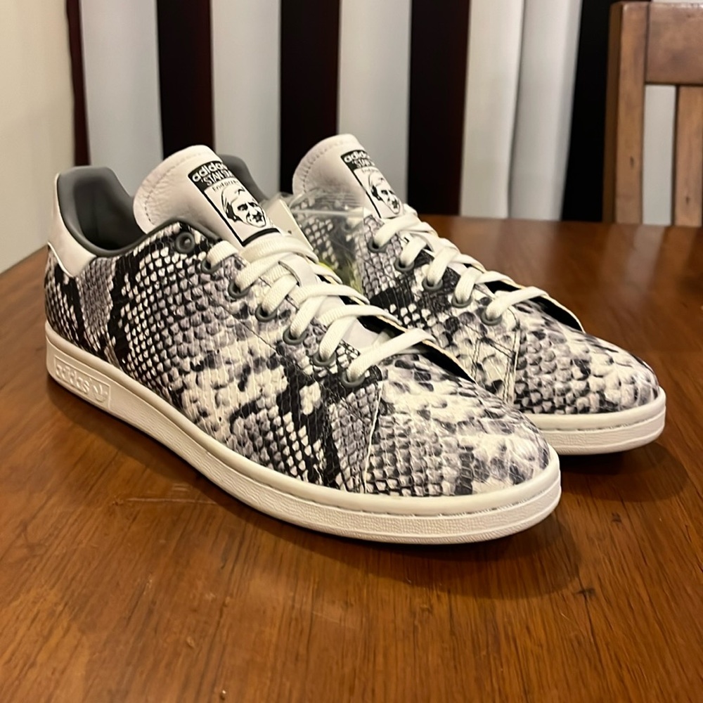 Adidas Originals Stan Smith snakeskin Shoes Sneakers EH0151 new Mens Size 9